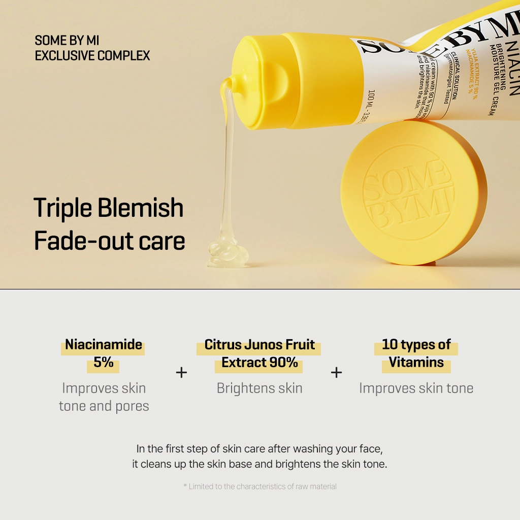 Some By Mi Yuja Niacin Brightening Moisture Gel Cream 100ml