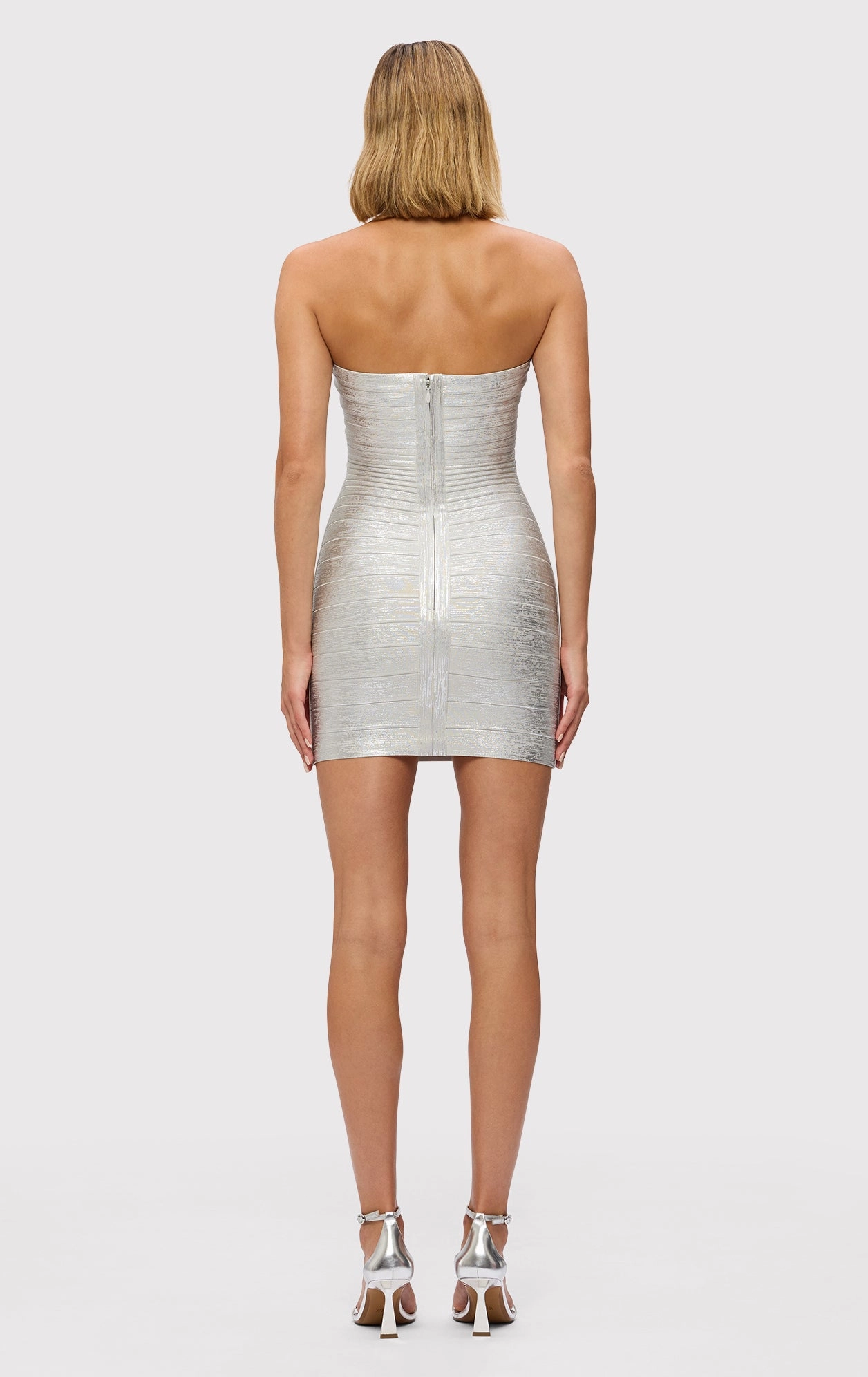 THE METALLIC ISLA DRESS