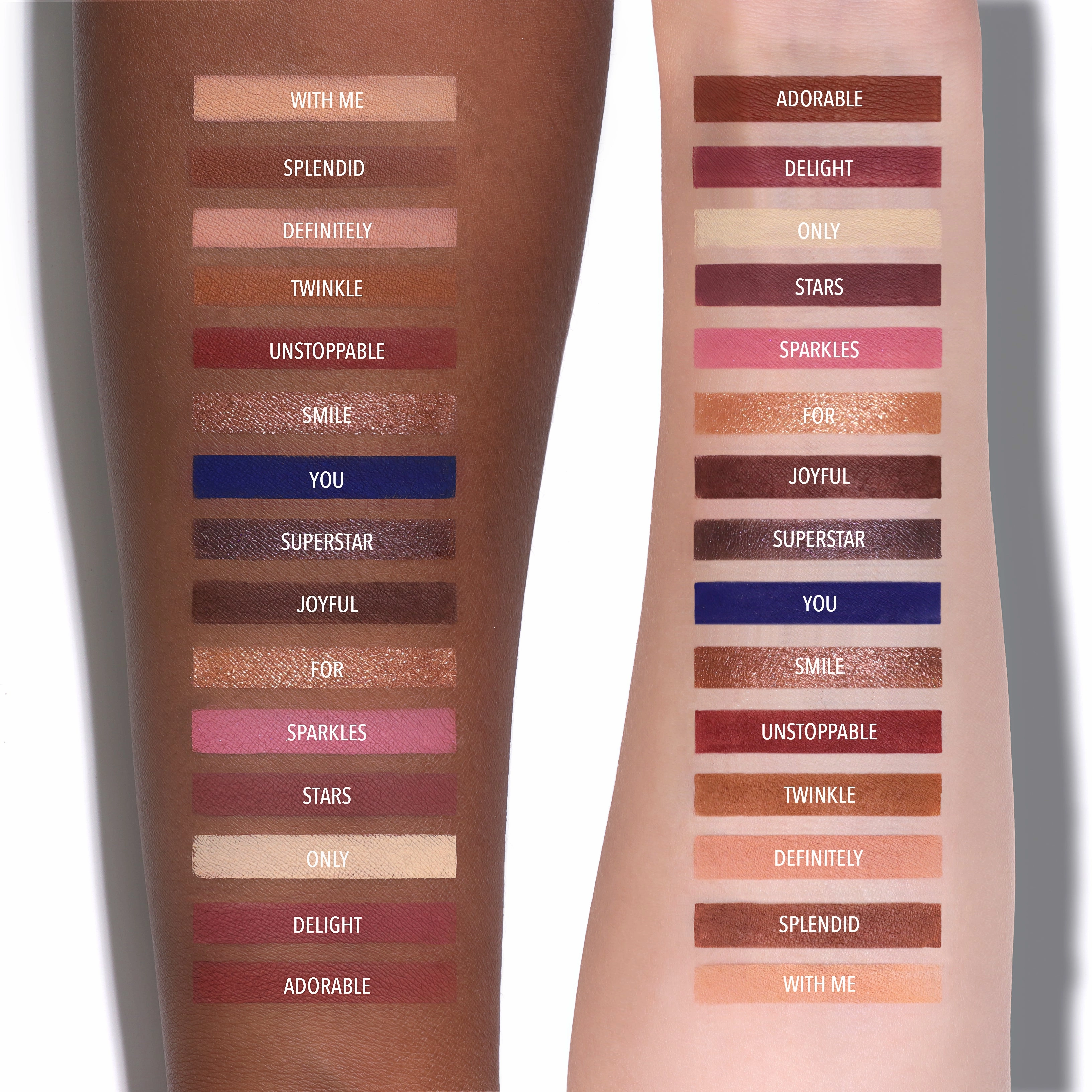 The Stars Shine As Bright As You Palette