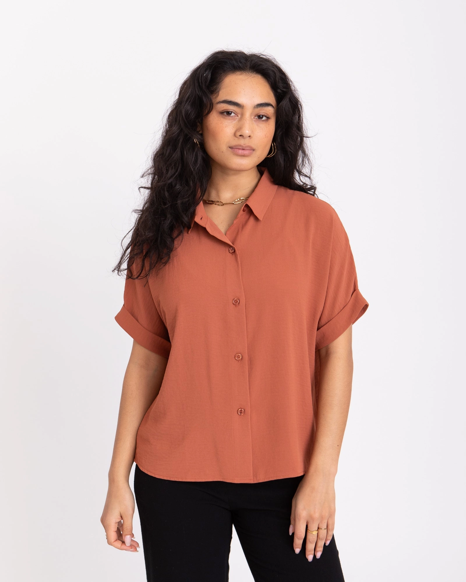 TILTIL Sia Blouse Rust