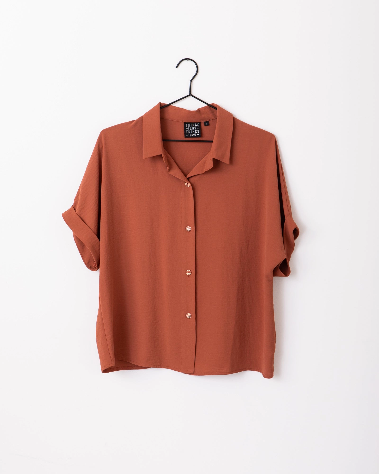 TILTIL Sia Blouse Rust