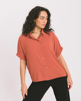 TILTIL Sia Blouse Rust