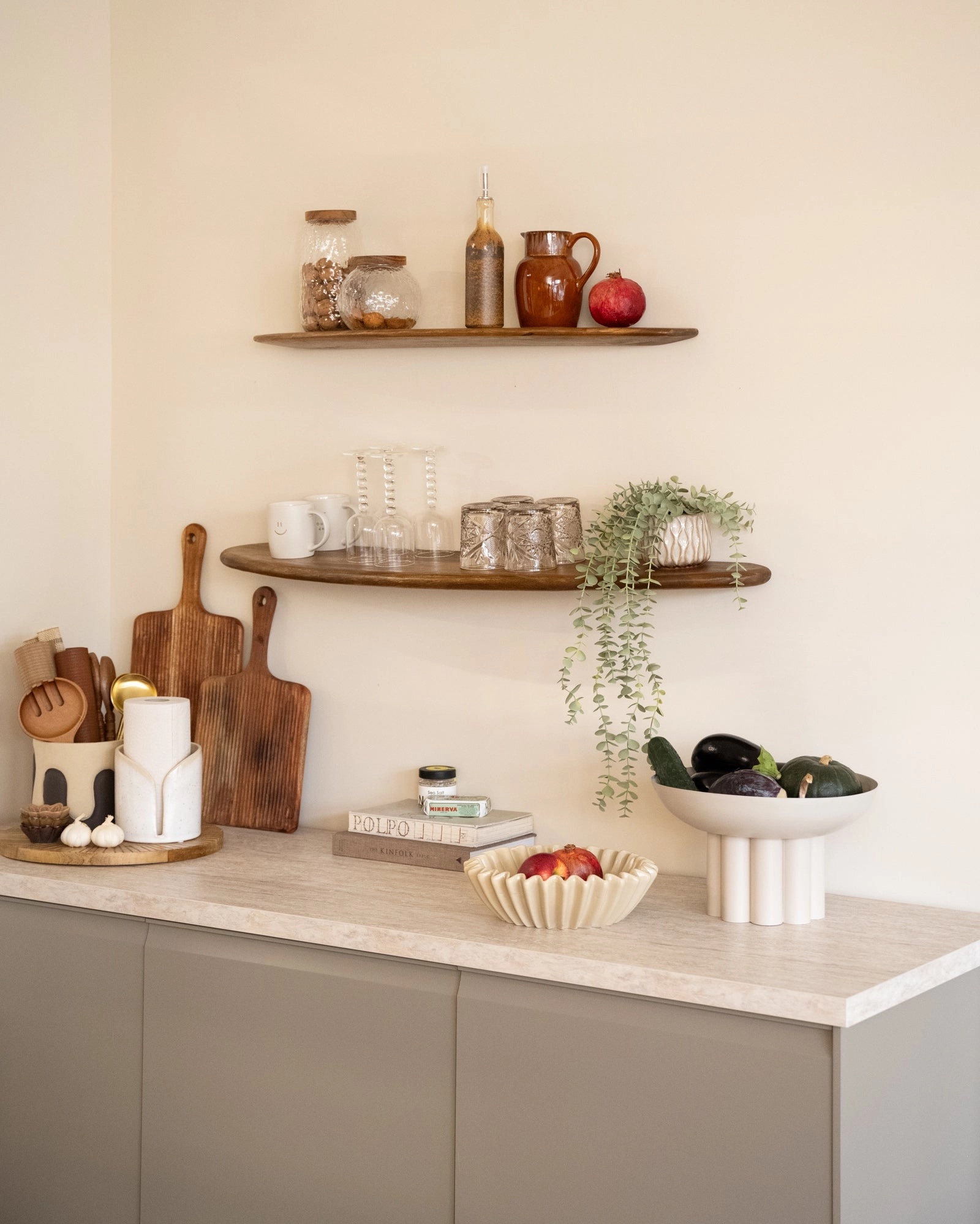 Wall Shelf Ginosu Oil Brown L / XL