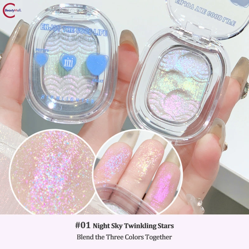 XIXI Glass Fantasy Tower Highlighter Palette