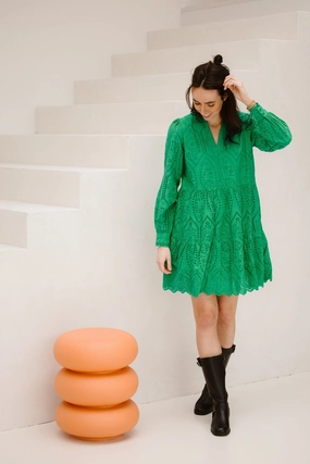 Yasholi dress jelly bean